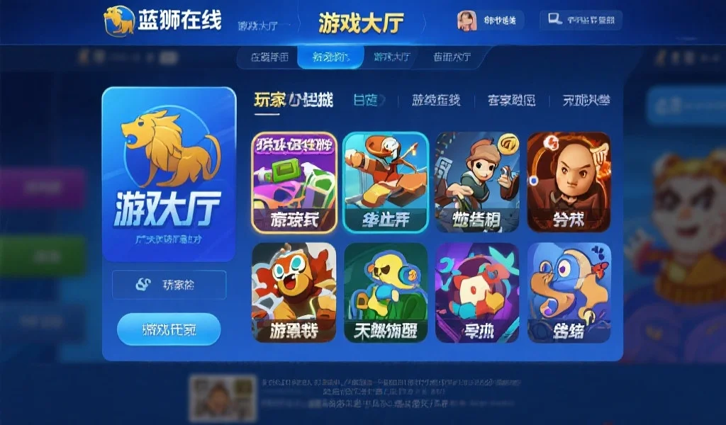 蓝狮在线游戏大厅全功能介绍：探索便捷功能与个性化设置